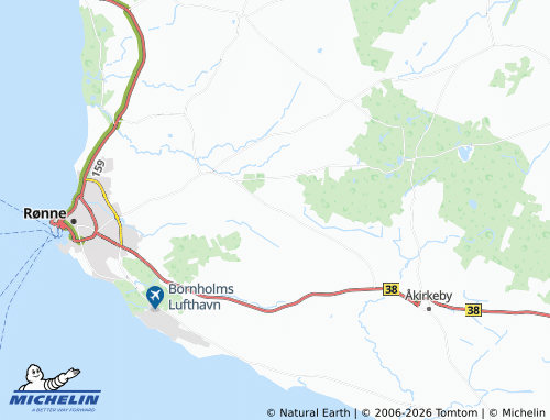 Mappa MICHELIN Vestermarie - ViaMichelin