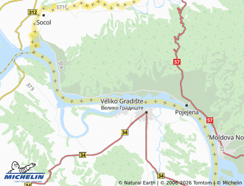 MICHELIN Divici map - ViaMichelin