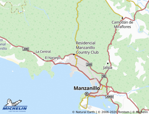 MICHELIN Valle del Coral map - ViaMichelin