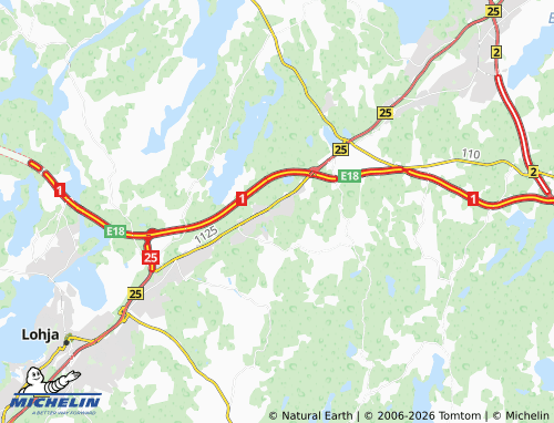 Carte MICHELIN Nälköönnummi - ViaMichelin