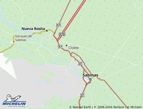 Mappa MICHELIN Cedro - ViaMichelin