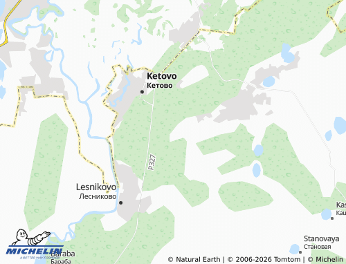 MICHELIN-Landkarte Zvezdochka-2 SNT - ViaMichelin