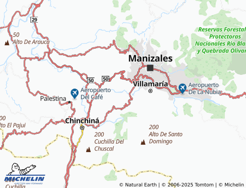 MICHELIN El Aventino map - ViaMichelin