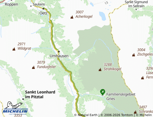 MICHELIN Niederthai map - ViaMichelin