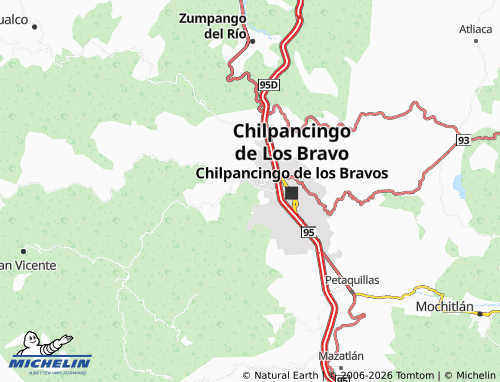 MICHELIN Las Cruces map - ViaMichelin