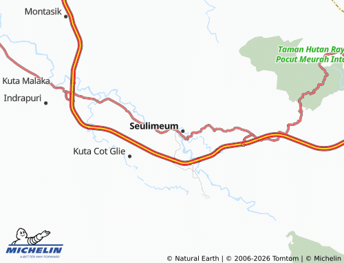 MICHELIN-Landkarte Seuneubok - ViaMichelin