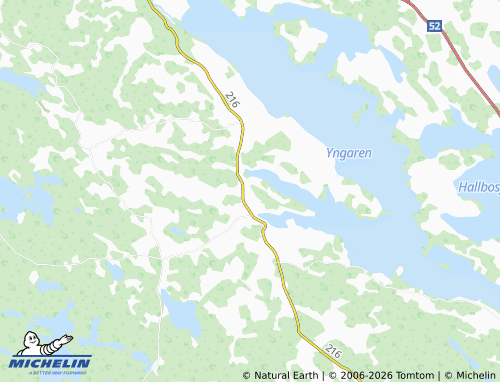 MICHELIN Björkvik map - ViaMichelin