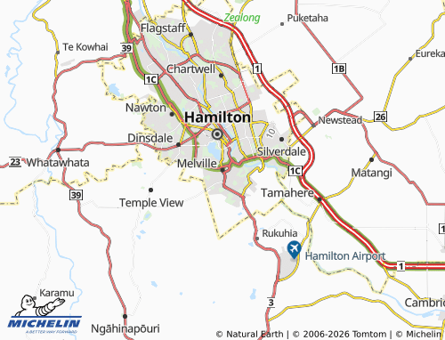 Mapa MICHELIN Melville - ViaMichelin