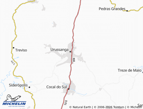 Mapa MICHELIN Morro Da Glória - ViaMichelin