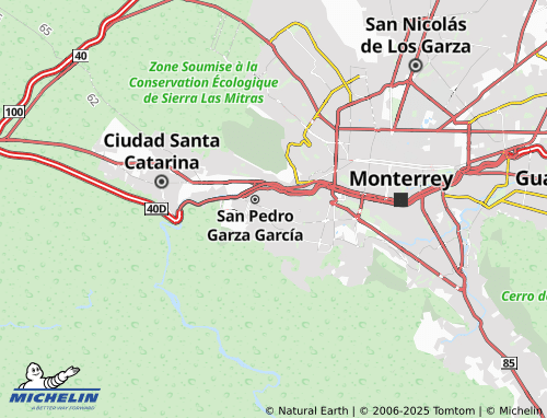 MICHELIN Callejas map - ViaMichelin