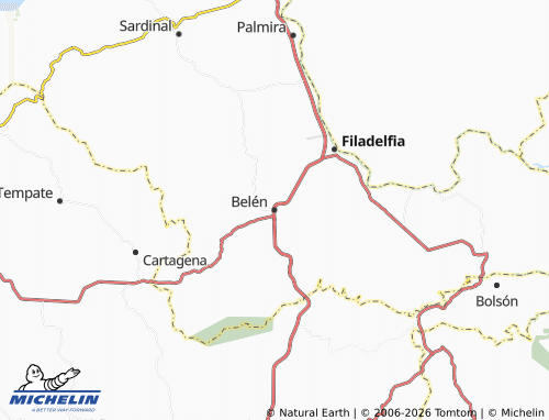 Mappa MICHELIN Belén - ViaMichelin