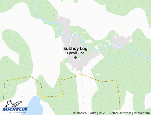 MICHELIN-Landkarte Sukhoy Log - ViaMichelin