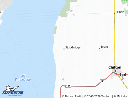 Mappa MICHELIN Stockbridge - ViaMichelin