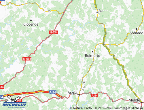 Carte MICHELIN Ciocende - ViaMichelin