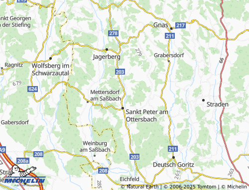 MICHELIN-Landkarte Entschendorf am Ottersbach - ViaMichelin