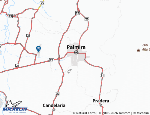 Mappa MICHELIN Central - ViaMichelin