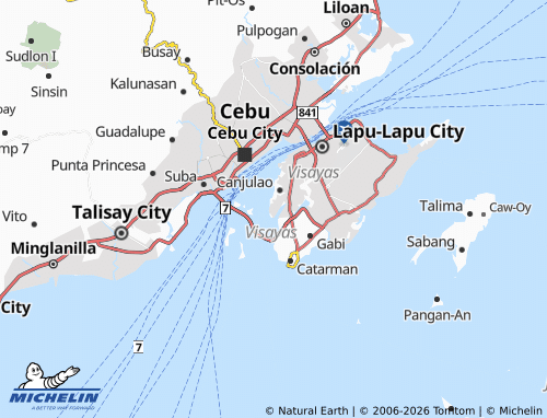 Mappa MICHELIN Calawisan - ViaMichelin