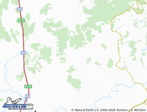 Carte MICHELIN Borozdenki - ViaMichelin