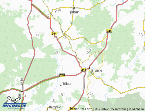 MICHELIN Benitz map - ViaMichelin
