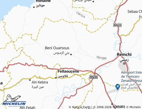 Mapa MICHELIN Bani Karsous - ViaMichelin