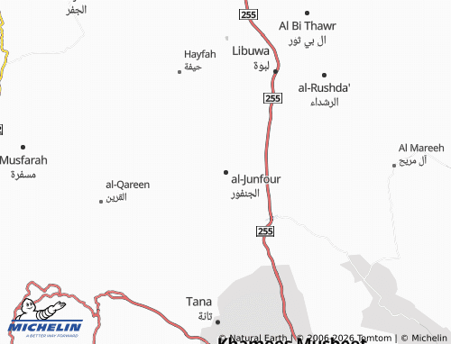 Carte MICHELIN al-Junfour - ViaMichelin