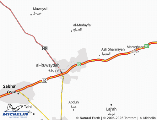 MICHELIN-Landkarte al-Khalidiyyah - ViaMichelin