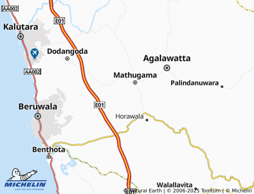 MICHELIN Naravila map - ViaMichelin