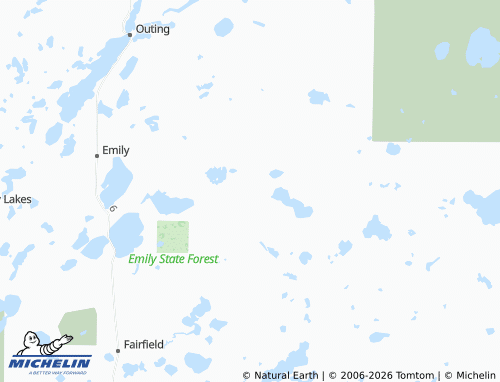 Mapa MICHELIN Little Pine - ViaMichelin
