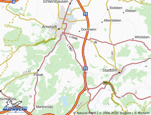 Mapa MICHELIN Dannheim - ViaMichelin