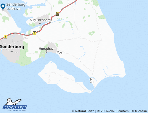 Mappa MICHELIN Lebølgård - ViaMichelin
