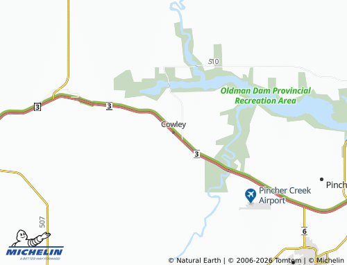 Mapa MICHELIN Cowley - ViaMichelin