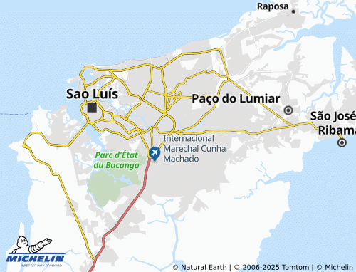 MICHELIN Forquilha map - ViaMichelin