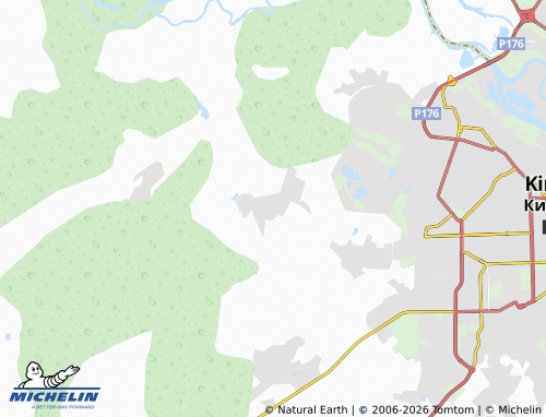 MICHELIN-Landkarte Kostino - ViaMichelin