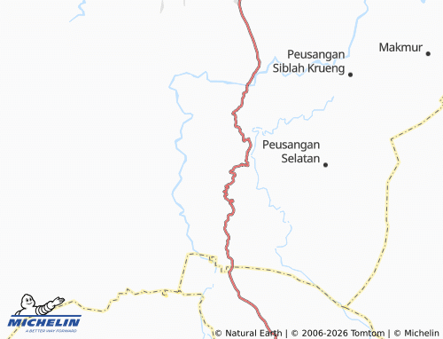 Mapa MICHELIN Krueng Simpo - ViaMichelin