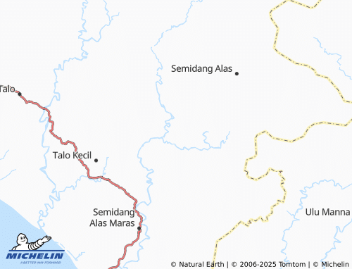 MICHELIN Kayu Elang map - ViaMichelin