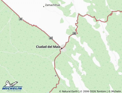 MICHELIN El Senegal map - ViaMichelin