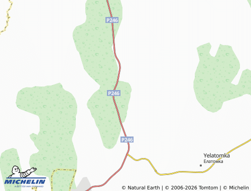 MICHELIN-Landkarte Gremuchiy Klyuch - ViaMichelin