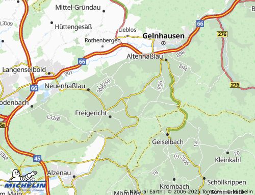 Carte MICHELIN Bernbach - ViaMichelin