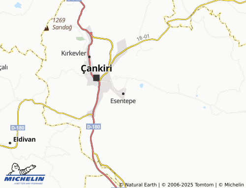 Carte MICHELIN Esentepe - ViaMichelin