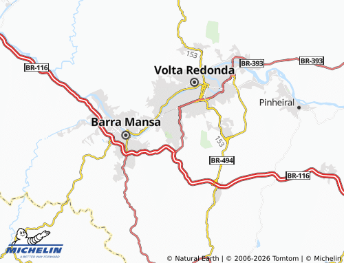 Mappa MICHELIN Mangueira - ViaMichelin