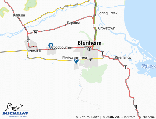 Mapa MICHELIN Burleigh - ViaMichelin