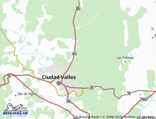 Mappa MICHELIN El Sacrificio - ViaMichelin