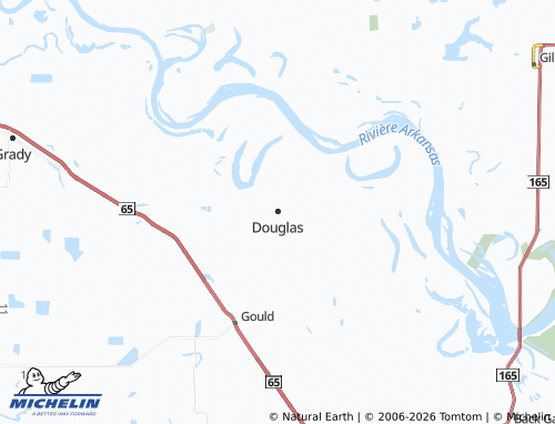 Mappa MICHELIN Douglas - ViaMichelin