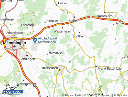 MICHELIN Stephansried map - ViaMichelin