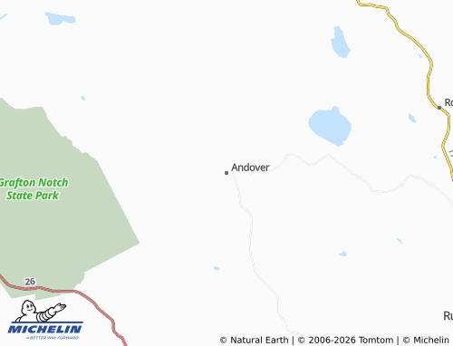 Mappa MICHELIN Andover - ViaMichelin