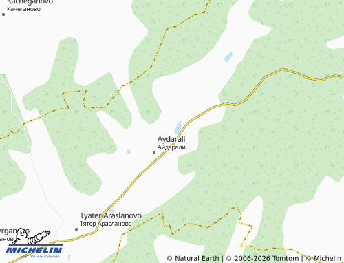 MICHELIN-Landkarte Artyukhovka - ViaMichelin