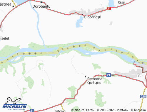 Mappa MICHELIN Vetren - ViaMichelin