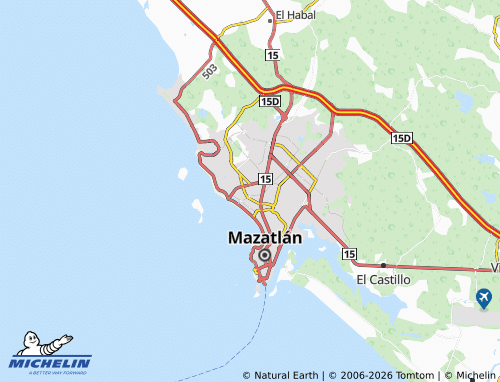 MICHELIN Sánchez Celis map - ViaMichelin