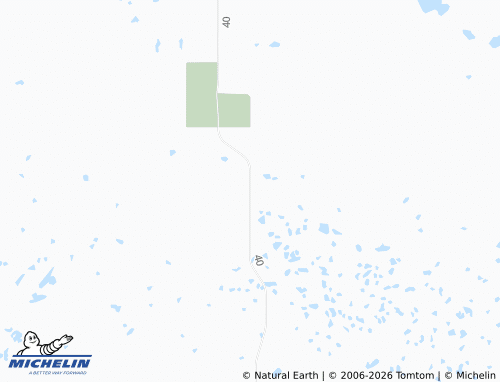 Mapa MICHELIN Leaf Mountain - ViaMichelin