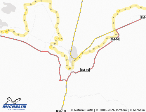MICHELIN Wodil map - ViaMichelin